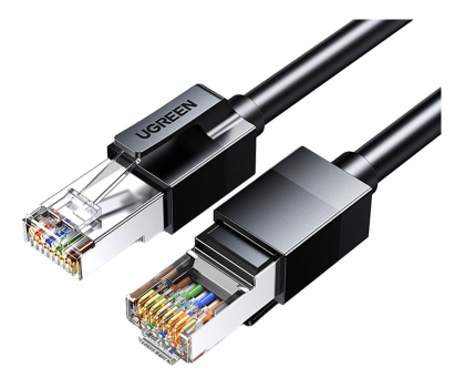Kabel sieciowy RJ-45 (LAN) UGREEN Kabel Ethernet NW316 Cat6 F/UTP 5m czarny